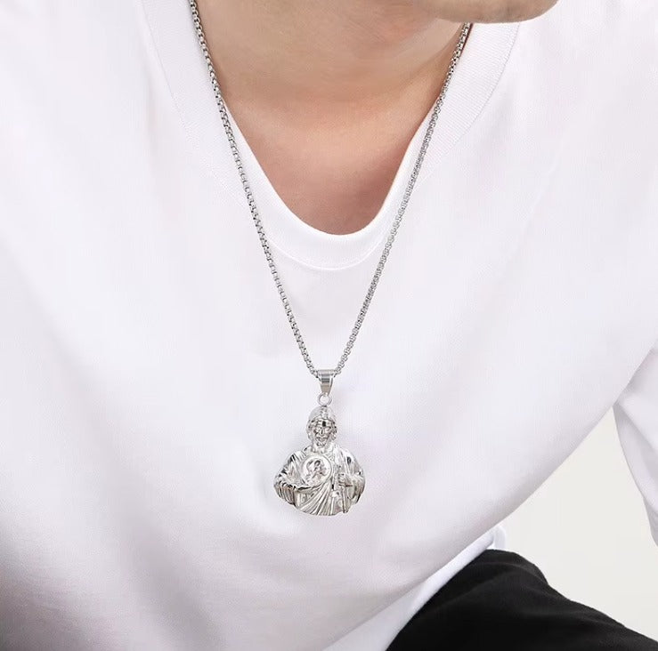 Pingente Abençoado Ungido São Judas Tadeu Sagrado