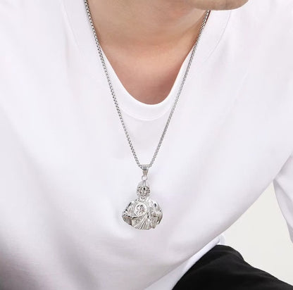 Pingente Abençoado Ungido São Judas Tadeu Sagrado